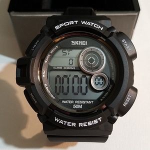 S-Shock*WATER-RESISTANT*CALENDAR*LARGE FACE